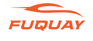 Fuquay Cars Logo - Orange White Small